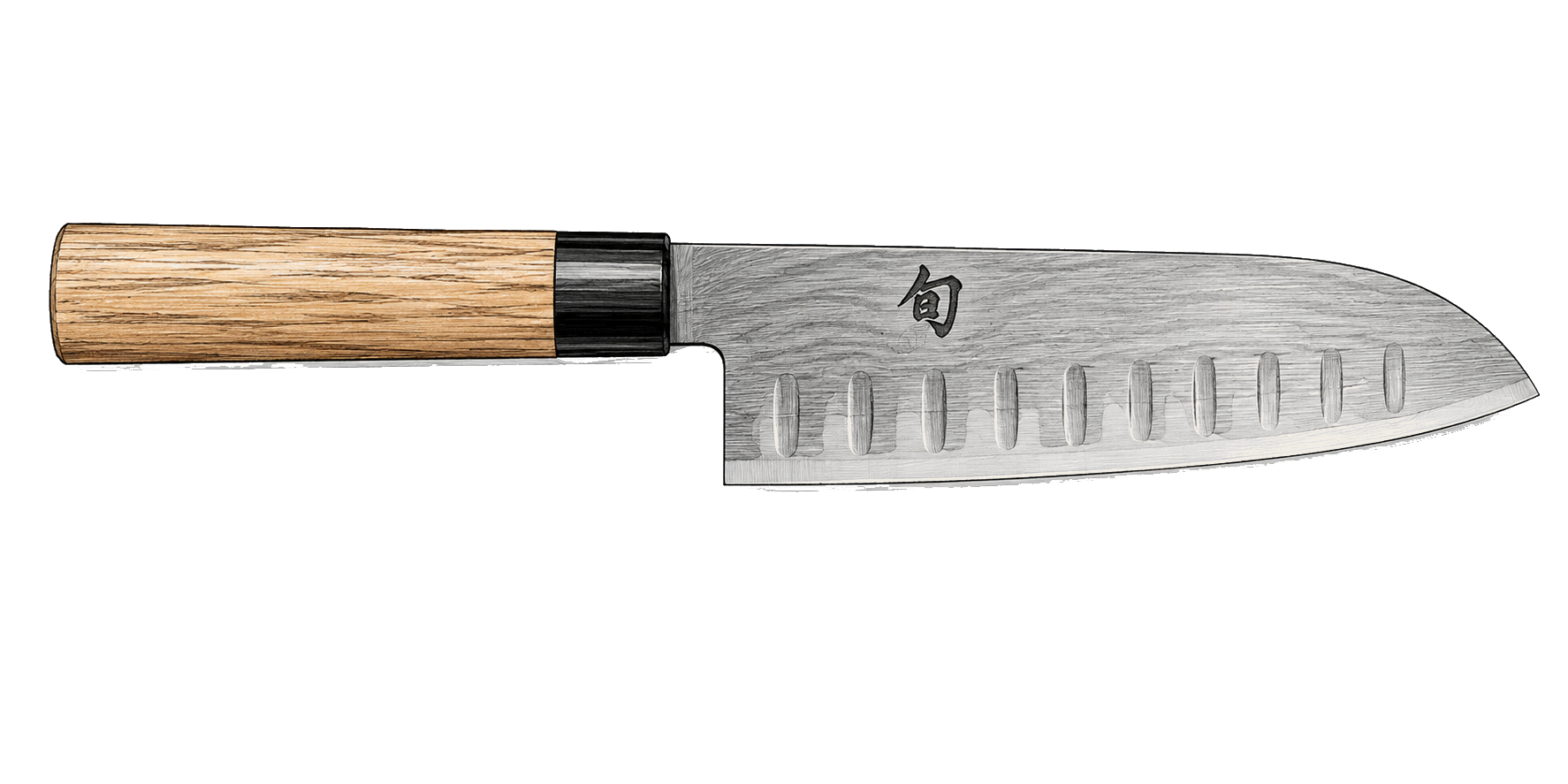 Santoku — ilustración